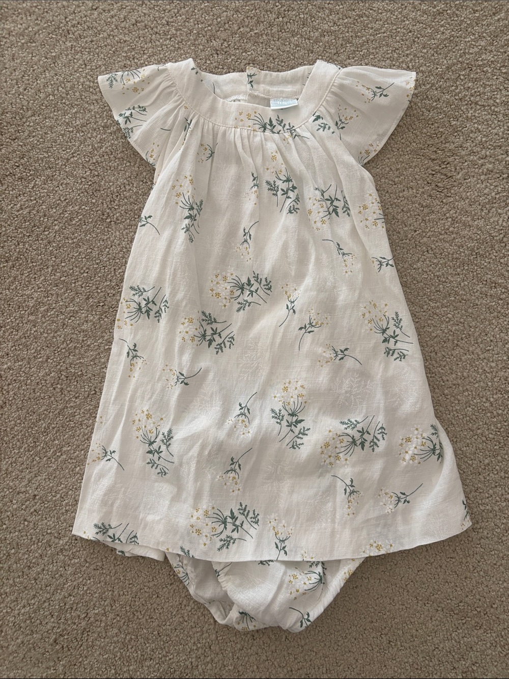 Edgehill Collection Floral Matching Set 12M NWT
